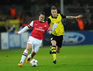 Clash of Stars: Rosicky vs. Reus - Borussia Dortmund vs. Arsenal, UEFA Champions League (2013)