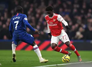 Clash of Stars: Saka vs. Azpilicueta - A Premier League Showdown at Stamford Bridge
