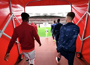 Arsenal V Tottenham Hotspur 2023-24 Prints: Clash of the Stars: Saka vs. Maddison in the Arsenal vs