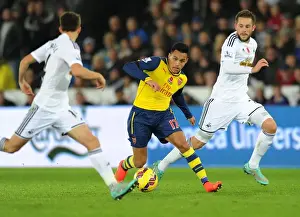 Clash of Stars: Sanchez vs. Carroll & Sigurdsson (Swansea vs. Arsenal, 2014-15)