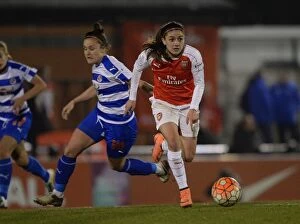 Arsenal Ladies v Reading FC Women 23rd March 2016 Collection: Clash of Stars: Van de Donk vs. Roche in Arsenal Ladies vs. Reading FC Women