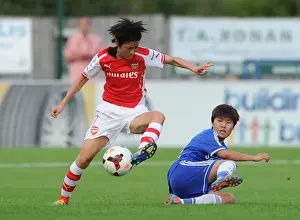 Chelsea Ladies V Arsenal Ladies 2014 Prints: Clash of the Stars: Yakuri Kinga vs. Ji So Yun - WSL Showdown