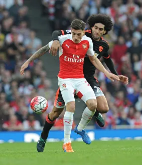 Clash of Styles: Bellerin vs. Fellaini - Arsenal vs. Manchester United (2015/16)