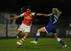 Arsenal Ladies V Bristol Academy 15/4/15 Prints: Clash of Talents: Alex Scott vs. Nadia Lawrence in Arsenal vs. Bristol WSL Match