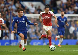 Chelsea V Arsenal 2018-19 Prints: Clash of Talents: Bellerin vs. Kovacic - Chelsea vs. Arsenal, Premier League 2018-19