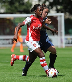Millwall Lionessess V Arsenal Ladies 2014 Prints: Clash of Talents: Danielle Carter vs