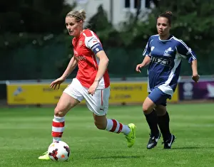 Millwall Lionessess V Arsenal Ladies 2014 Prints: Clash of Talents: Smith vs. Maple in WSL Continental Cup Match