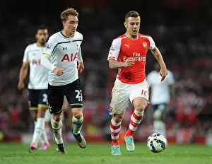 Arsenal V Tottenham Hotspur 2014-15 Prints: Clash of Talents: Wilshere vs. Eriksen - Arsenal v Tottenham Rivalry
