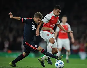 Arsenal V Bayern Munich 2015/16 Prints: Clash of Titans: Arsenal vs. Bayern Munich in the Champions League