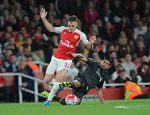 Arsenal V Liverpool 2015/16 Prints: Clash of Titans: Arsenal vs. Liverpool - Battle for the Premier League