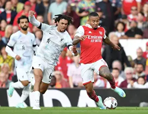 Clash of Titans: Arsenal vs. Liverpool - Premier League Showdown (Arsenal FC vs. Liverpool FC, October 2022)