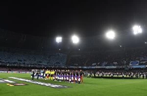 Napoli v Arsenal 2018-19 Collection: Clash of Titans: Arsenal vs. Napoli - UEFA Europa League Quarterfinal