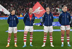 Arsenal Women V VfL Wolfsburg 2021-22 Prints: Clash of Titans: Arsenal Women vs