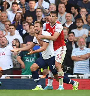 Clash of Titans: Arsenal's Sokratis vs. Tottenham's Harry Kane - Premier League Showdown