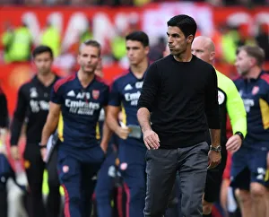 Manchester United V Arsenal 2022-23 Prints: Clash of Titans: Arteta vs. Ten Hag - Arsenal vs