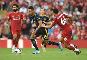 Clash of Titans: Aubameyang vs. Alexander-Arnold - Premier League Showdown: Arsenal vs. Liverpool (2019-20)