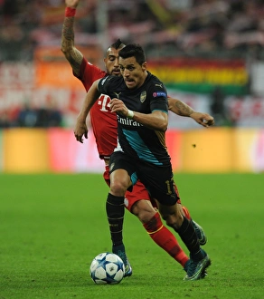 Bayern Munich V Arsenal 2015-16 Prints: Clash of Titans: Bayern Munich vs