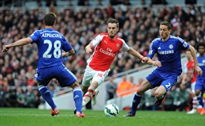 Arsenal V Chelsea 2014/15 Prints: Clash of Titans: Bellerin, Azpilicueta