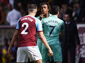 Burnley V Arsenal 2018-19 Prints: Clash of Titans: Burnley vs. Arsenal, Premier League 2018-19 - Iwobi vs. Lowton