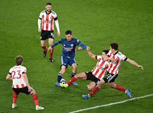Clash of the Titans: Ceballos vs. Baldock and Ampadu in Intense Sheffield United vs. Arsenal Showdown, Premier League 2020-21