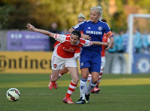 Chelsea Ladies V Arsenal Ladies 30/4/15 Prints: Clash of Titans: Chelsea Ladies vs. Arsenal Ladies in Intense WSL Showdown