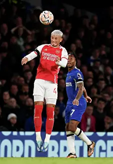 Chelsea V Arsenal 2023-24 Prints: Clash of Titans: Chelsea vs. Arsenal - Battle for Supremacy (2023-24)
