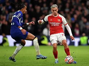 Clash of the Titans: Chelsea vs. Arsenal - Trossard Under Pressure in the 2023-24 Premier League