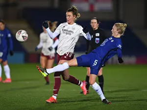 Chelsea Women V Arsenal Women 2020-21 Prints: Clash of Titans: Chelsea Women vs. Arsenal Women - FA WSL Showdown