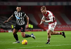Clash of the Titans: Emile Smith Rowe vs Jamaal Lascelles - Arsenal vs Newcastle United, Premier League 2020-21 (Empty Emirates Stadium)