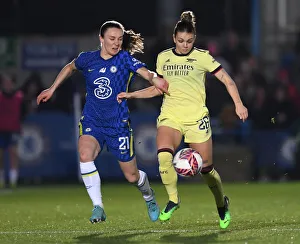 Clash of Titans: FA WSL Showdown - Chelsea Women vs. Arsenal Women (2021-22)