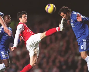 Clash of Titans: Fabregas vs. Carvalho - Chelsea vs. Arsenal, 1:1 Stalemate, FA Premiership, 2006