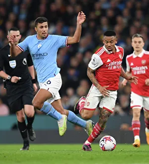 Clash of the Titans: Gabriel Jesus vs. Rodri - Manchester City vs. Arsenal FC, Premier League 2022-23: A Battle of Midfield Masters
