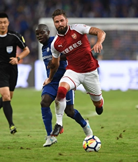 Clash of Titans: Giroud vs. Kante - Arsenal vs. Chelsea Pre-Season Battle in Beijing