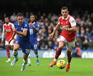 Clash of Titans: Granit Xhaka vs. Cesar Azpilicueta - Chelsea vs. Arsenal, Premier League 2022-23