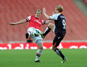 Arsenal Ladies V Liverpool LFC - 2013 Prints: Clash of Titans: Grant vs. Dowie - Arsenal vs. Liverpool FA WSL Showdown