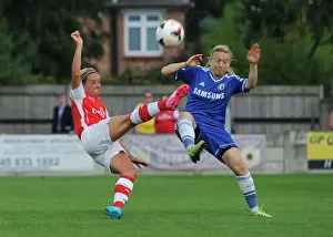 Chelsea Ladies V Arsenal Ladies 2014 Prints: Clash of Titans: Jordan Nobbs vs