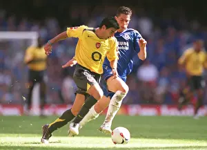Chelsea V Arsenal - Comm Shield 2005-06 Prints: Clash of Titans: Jose Reyes vs