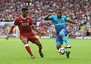 Clash of Titans: Lacazette vs. Gomez in Liverpool v Arsenal Premier League Showdown