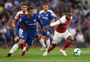 Chelsea V Arsenal 2018-19 Prints: Clash of Titans: Lacazette vs. Kovacic - Chelsea vs. Arsenal, Premier League 2018-19