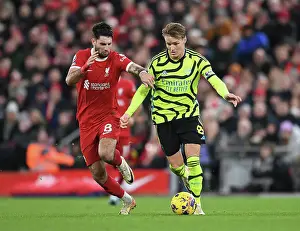 Clash of Titans: Liverpool vs. Arsenal - Premier League Showdown (2023-24)