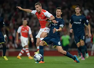 Clash of Titans: Lukas Podolski vs Jose Fonte - Arsenal vs Southampton, League Cup 2014/15