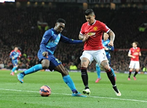 Manchester United V Arsenal 2014-15 Prints: Clash of Titans: Manchester United vs. Arsenal - FA Cup Quarterfinal Battle