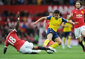 Manchester United V Arsenal 2014-15 Prints: Clash of the Titans: Manchester United vs Arsenal (2014-15) - Premier League Showdown