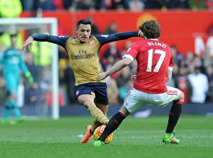 Manchester United V Arsenal 2015/16 Prints: Clash of Titans: Manchester United vs Arsenal - Premier League Showdown (February 2016)