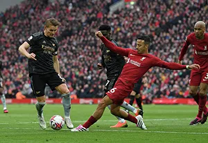 Clash of Titans: Martin Odegaard vs. Thiago Alcantara - Liverpool vs. Arsenal, Premier League 2022-23