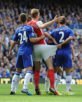 Clash of Titans: Mertesacker vs. Cahill & Ivanovic - Chelsea vs. Arsenal, Premier League 2014-15
