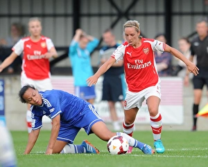 Chelsea Ladies V Arsenal Ladies 2014 Prints: Clash of Titans: Nobbs vs. Spence in Chelsea Ladies vs. Arsenal Ladies WSL Showdown