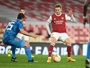 Clash of the Titans: Odegaard vs Sokratis - Arsenal vs Olympiacos, Emirates Stadium, UEFA Europa League 2021 (Behind Closed Doors)