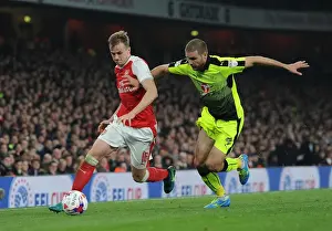 Arsenal V Reading EFL Cup 2016-17 Prints: Clash of Titans: Rob Holding vs