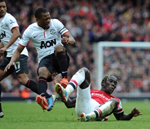 Clash of Titans: Sagna vs. Evra - Arsenal vs. Manchester United, Premier League, 2012-13